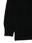 Maglione per bambino Paolo Pecora Kids nero in lana a collo alto PP4099 NERO PAOLO PECORA KIDS 