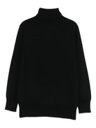 Maglione per bambino Paolo Pecora Kids nero in lana a collo alto PP4099 NERO PAOLO PECORA KIDS 