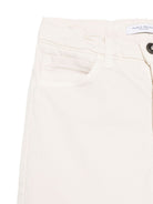 Pantaloni per bambino Paolo Pecora Kids bianco con tasca cargo PP4113 BURRO PAOLO PECORA KIDS 