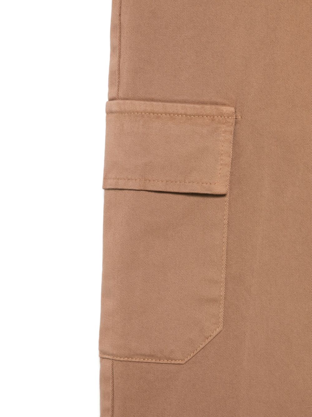 Pantaloni per bambino Paolo Pecora Kids marrone con tasca cargo PP4113 CAPPUCCINO PAOLO PECORA KIDS 