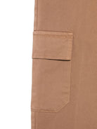 Pantaloni per bambino Paolo Pecora Kids marrone con tasca cargo PP4113 CAPPUCCINO PAOLO PECORA KIDS 