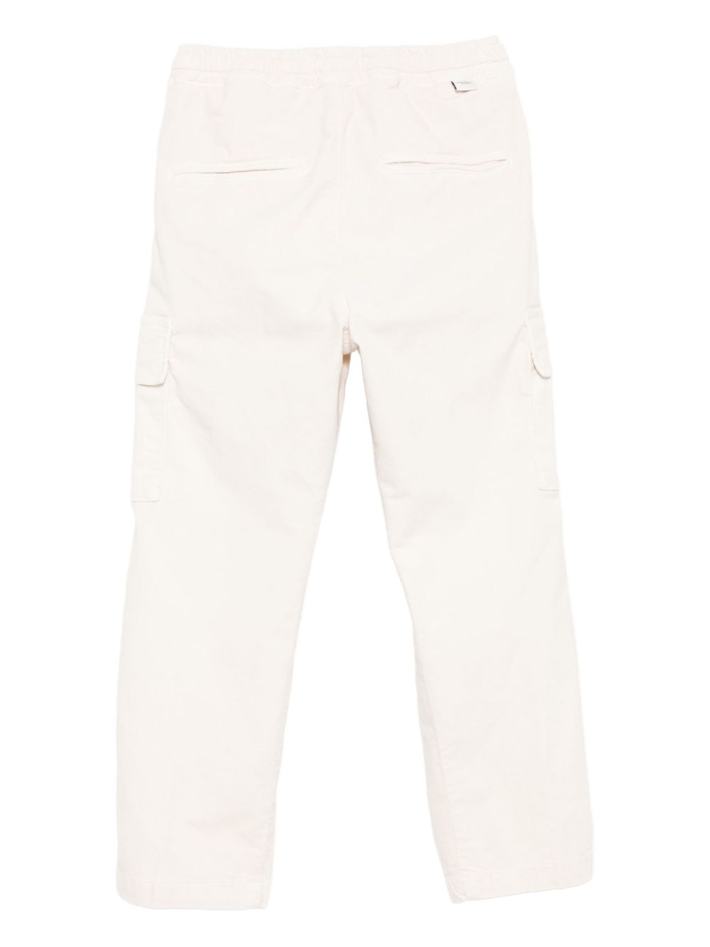 Pantaloni per bambino Paolo Pecora Kids bianco con tasca cargo PP4114 BURRO PAOLO PECORA KIDS 