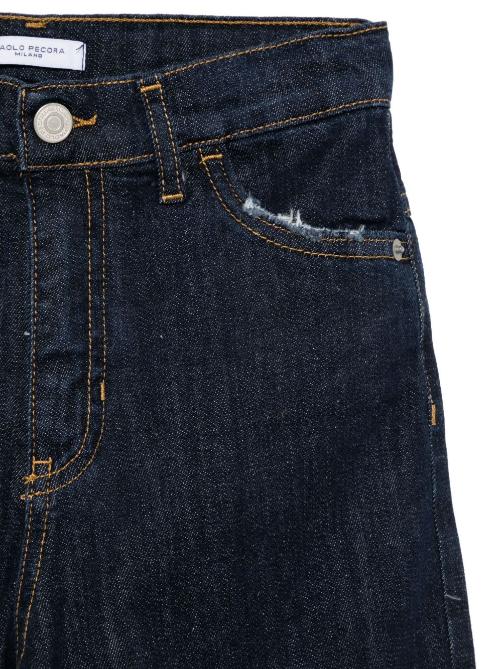 Jeans per bambino Paolo Pecora Kids blu con design cinque tasche PP4123 BLU PAOLO PECORA KIDS 