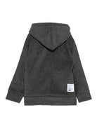 Giacca per bambino Paolo Pecora Kids grigio con cappuccio e cerniera PP4149 ASFALTO PAOLO PECORA KIDS 