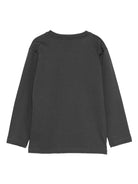 T-shirt per bambino Paolo Pecora Kids grigio a maniche lunghe con logo PP4157 ASFALTO PAOLO PECORA KIDS 