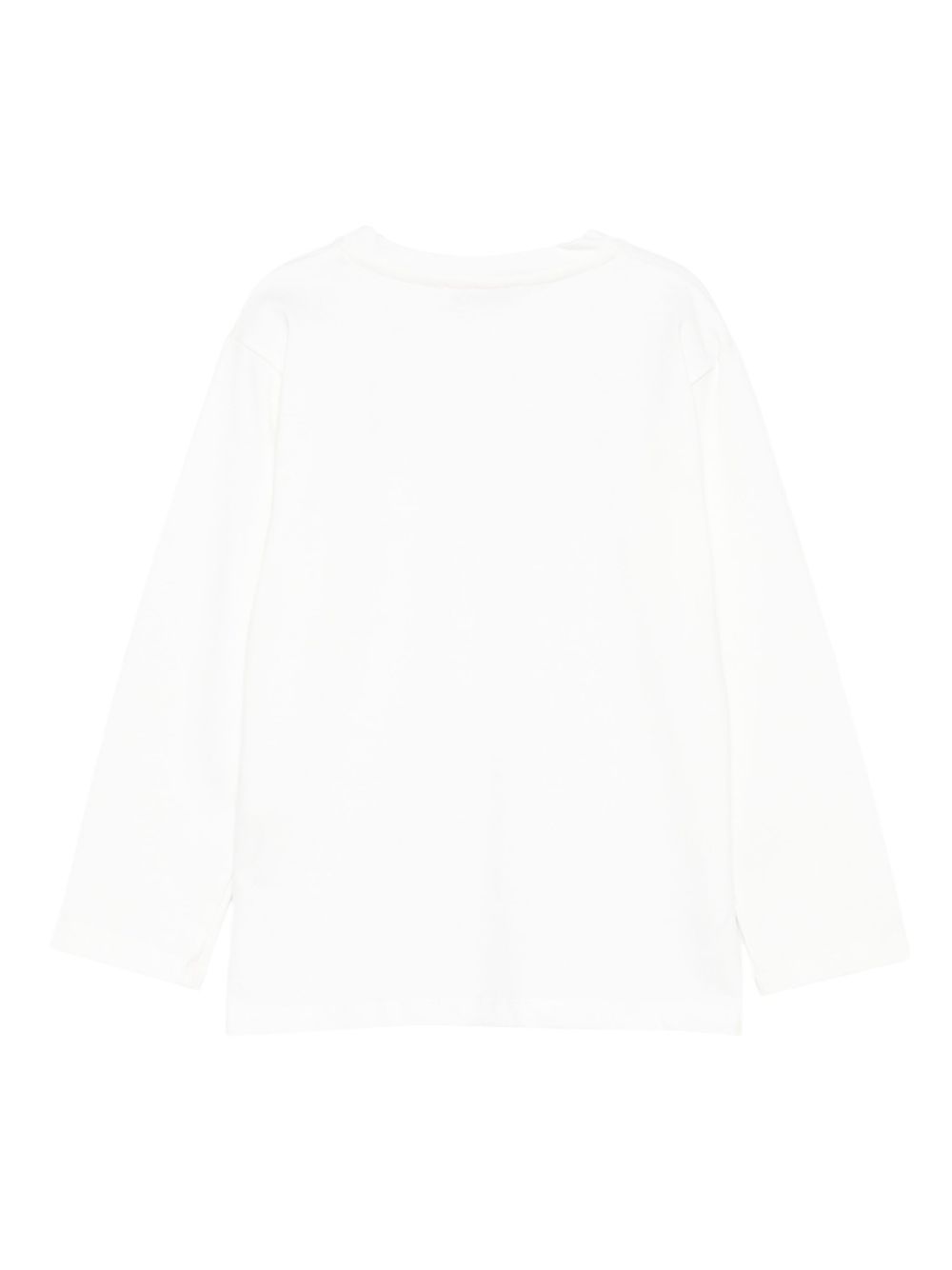 T-shirt per bambino Paolo Pecora Kids bianco a maniche lunghe con stampa PP4157 G-C PAOLO PECORA KIDS 