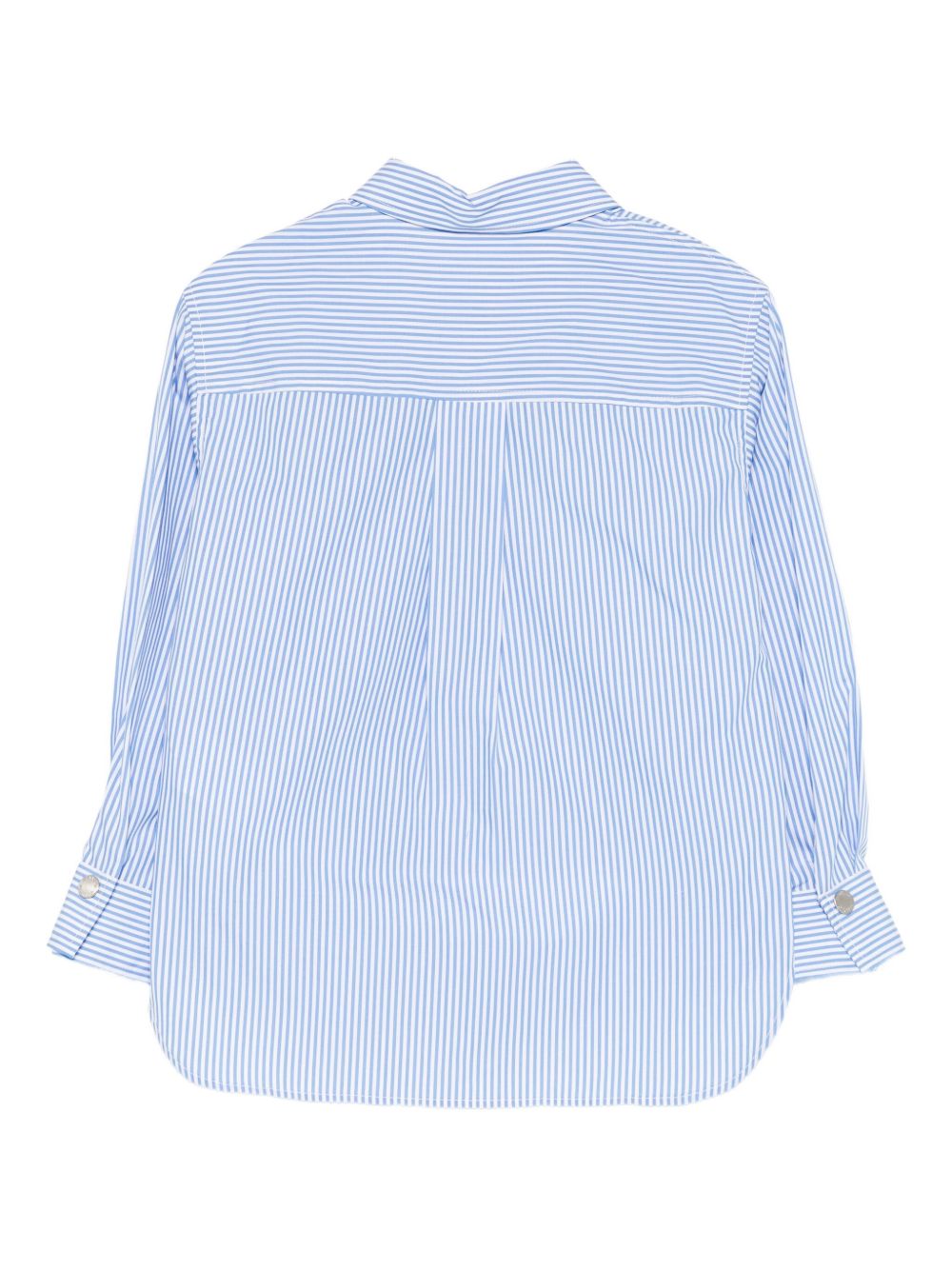 Camicia per bambina Pinko Kids azzurra con stampa con logo KFCA015CCR013 D053 PINKO KIDS 
