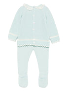 Set top e pantaloni per neonata Paz Rodrìguez verde in pizzo 003-112947 031 H56 PaZ RODRIGUEZ KIDS 