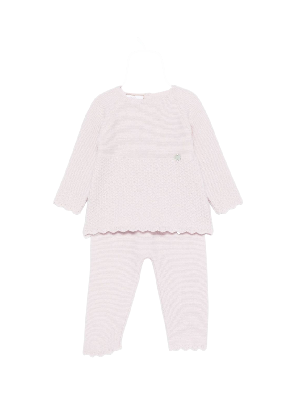 Set maglione e pantaloni per neonata Paz Rodríguez rosa con chiusura con bottoni 003-113158 37 H109 PaZ RODRIGUEZ KIDS 