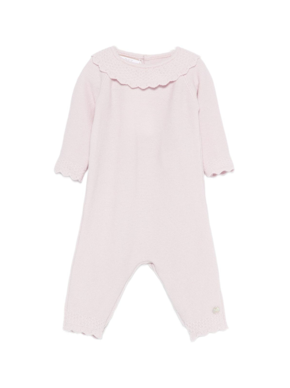 Tutina per neonata Paz Rodríguez rosa con colletto smerlato 005-113162 37 H109 PaZ RODRIGUEZ KIDS 