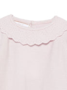 Tutina per neonata Paz Rodríguez rosa con colletto smerlato 005-113162 37 H109 PaZ RODRIGUEZ KIDS 