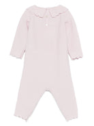 Tutina per neonata Paz Rodríguez rosa con colletto smerlato 005-113162 37 H109 PaZ RODRIGUEZ KIDS 