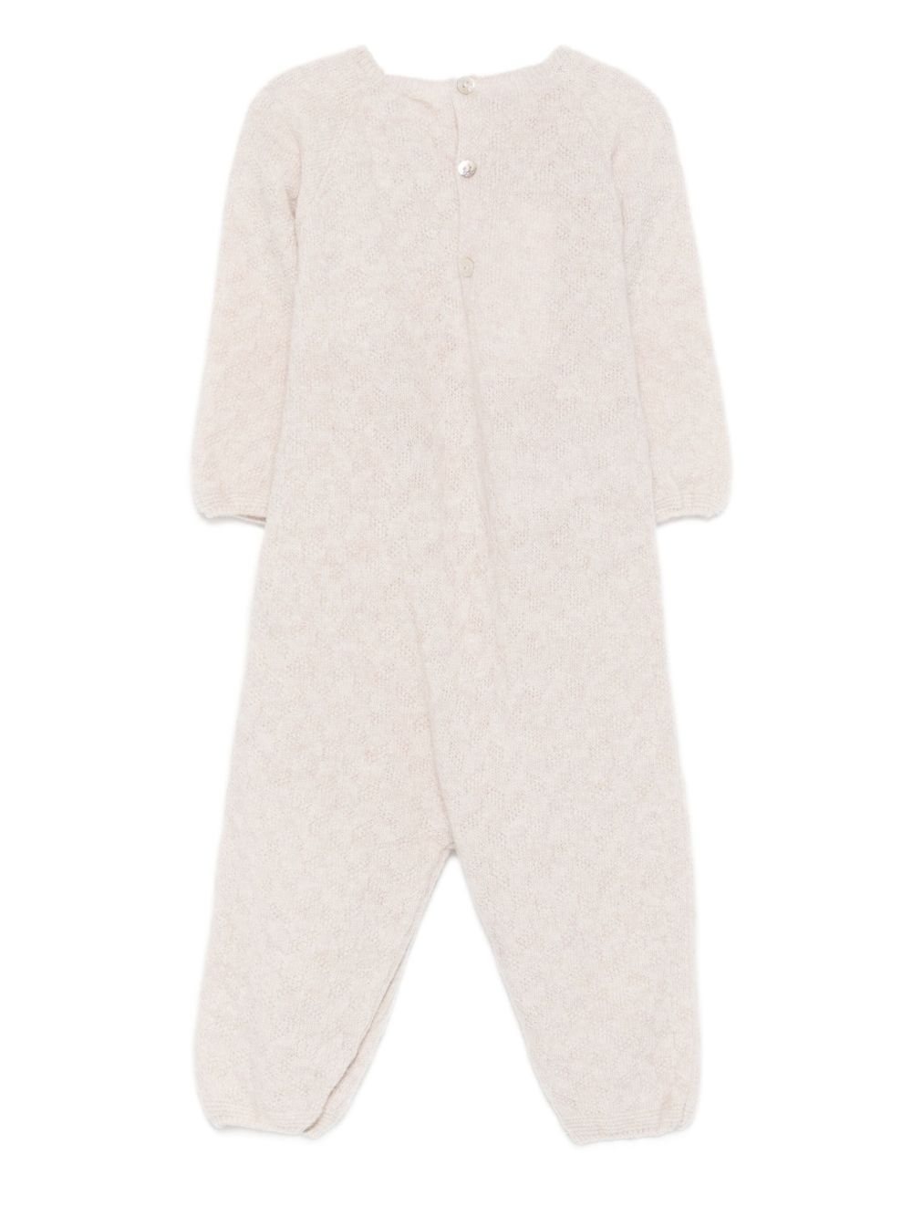Tutina per neonati Paz Rodriguez beige con chiusura con bottoni sul davanti 005-113169 64 H109 PaZ RODRIGUEZ KIDS 