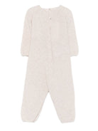 Tutina per neonati Paz Rodriguez beige con chiusura con bottoni sul davanti 005-113169 64 H109 PaZ RODRIGUEZ KIDS 