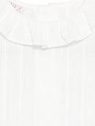 Camicia per neonata Paz Rodríguez bianca con colletto arricciato 006-153044 60 T2011 PaZ RODRIGUEZ KIDS 