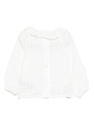 Camicia per neonata Paz Rodríguez bianca con colletto arricciato 006-153044 60 T2011 PaZ RODRIGUEZ KIDS 