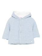 Giacca per neonati Paz Rodrìguez azzurro con cappuccio 012-112901 80 H56 PaZ RODRIGUEZ KIDS 