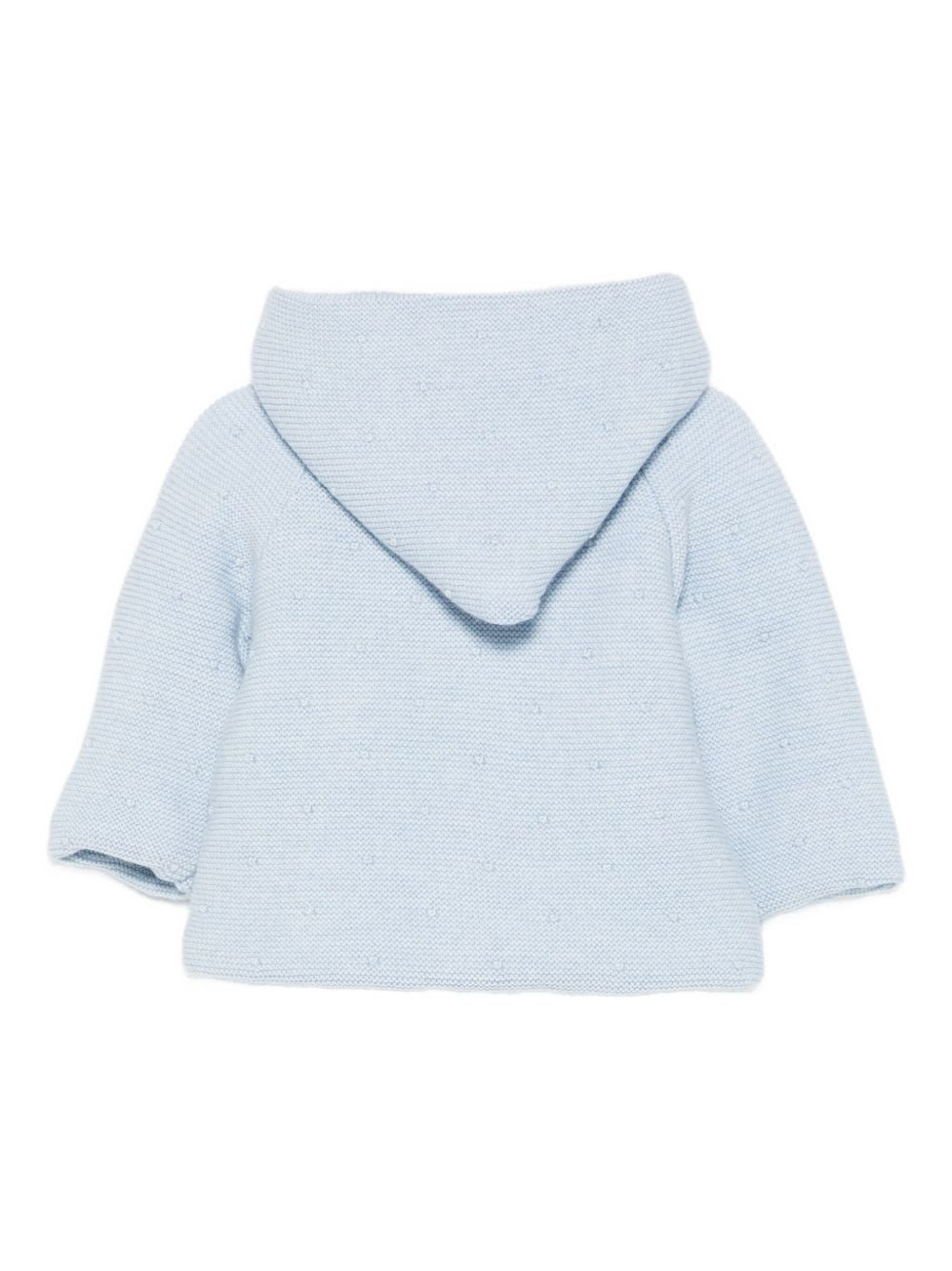 Giacca per neonati Paz Rodrìguez azzurro con cappuccio 012-112901 80 H56 PaZ RODRIGUEZ KIDS 