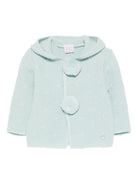 Cardigan per neonato Paz Rodríguez verde con pompon 012-112955 031 H56 PaZ RODRIGUEZ KIDS 