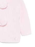 Cardigan per neonata Paz Rodríguez rosa con pompon 012-112955 37 H56 PaZ RODRIGUEZ KIDS 