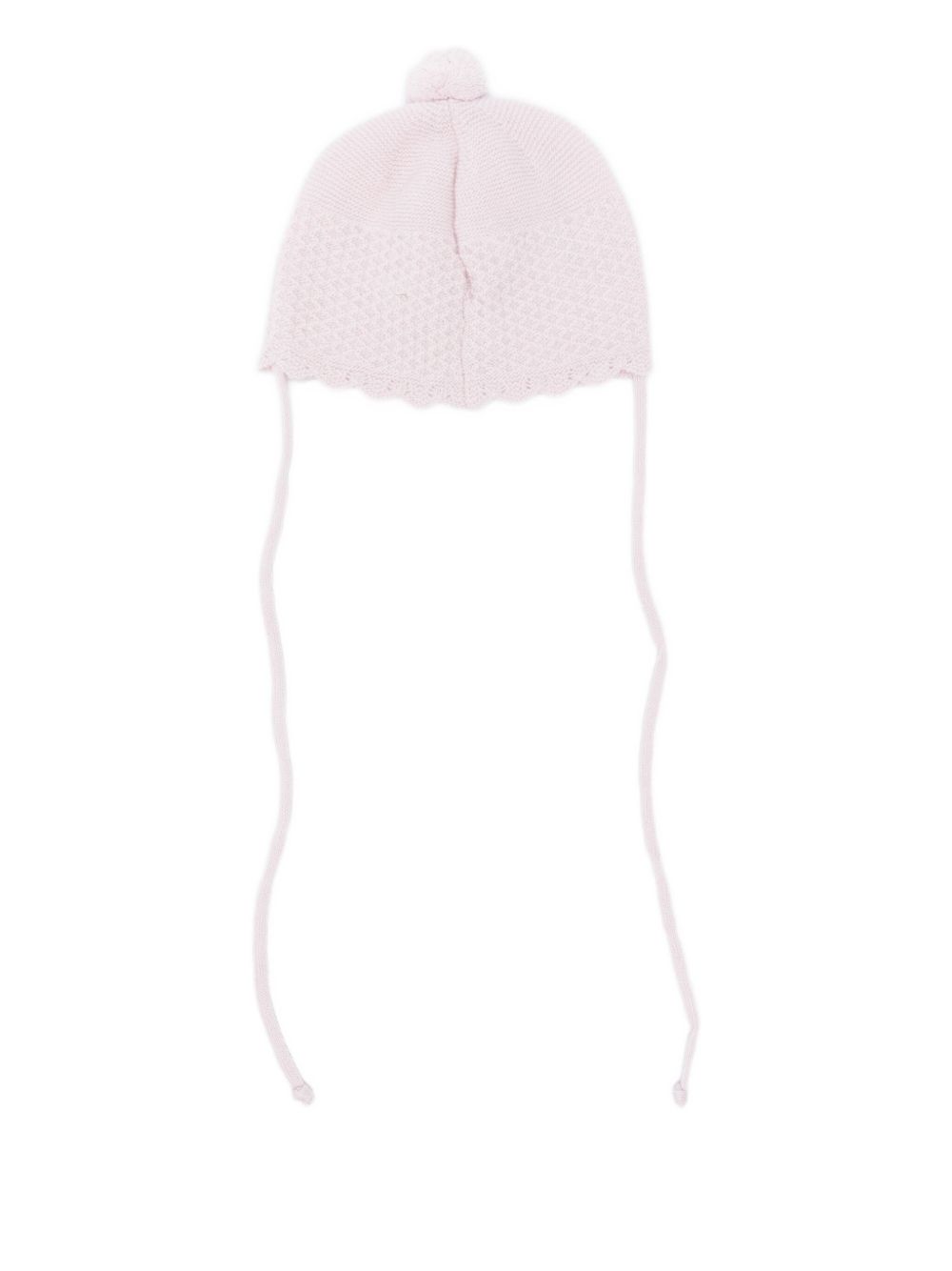Berretto per neonata Paz Rodríguez rosa con pompon 040-113161 37 H109 PaZ RODRIGUEZ KIDS 