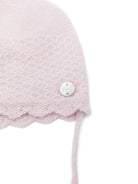 Berretto per neonata Paz Rodríguez rosa con pompon 040-113161 37 H109 PaZ RODRIGUEZ KIDS 