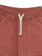 Shorts Cargo per bambino Rick Owens Kids marrone con ampia fascia elastica in vita BG02E5304 FP 13 RICK OWENS KIDS 