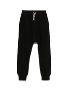 Pantaloni sportivi per bambino Rick Owens Kids neri con vita con coulisse elasticizzata BG02E5392 FP 09 RICK OWENS KIDS 