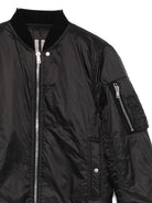 Giubbino per bambino Rick Owens Kids nero con bordi a costine BG02E5771 NPP 09 RICK OWENS KIDS 