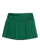 Gonna per bambina Polo Ralph Lauren Kids verde a pannelli plissettati 312749584 005 Ralph Lauren kids 