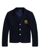Blazer per bambina POLO RALPH LAUREN KIDS blu con ricamo 312934377 001 Ralph Lauren kids 