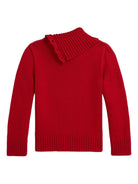 Maglione per bambina Polo Ralph Lauren Kids rosso con motivo con cane scozzese 313978874 001 Ralph Lauren kids 