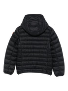 Piumino per bambino Save The Duck Kids nero con applicazione J30650B GIGA21 10000 SAVE THE DUCK KIDS 
