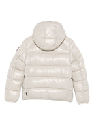 Giacca trapuntata per bambino Save The Duck Kids beige con cappuccio J31280B LOVE21 40019 SAVE THE DUCK KIDS 