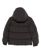 Giubbotto per bambino Save The Duck Kids marrone con applicazione con logo P31888B LEAF21 40009 SAVE THE DUCK KIDS 