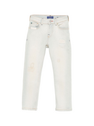 Jeans per bambina Scotch & Soda Kids azzurri con dettagli ricamati 180625 260 SCOTCH&SODA KIDS 