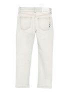 Jeans per bambina Scotch & Soda Kids azzurri con dettagli ricamati 180625 260 SCOTCH&SODA KIDS 
