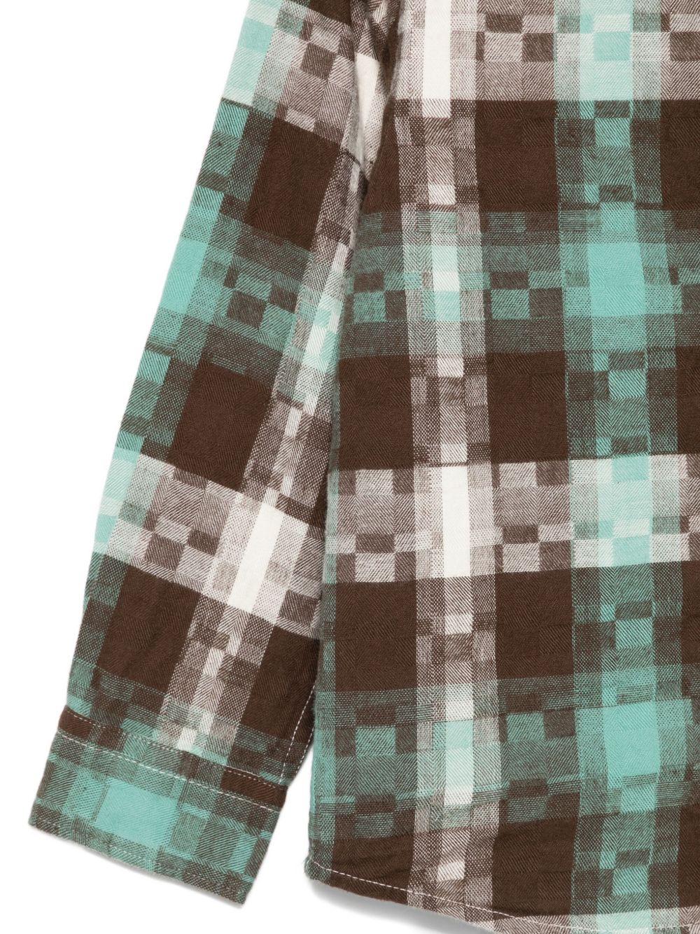 Camicia per bambino Scotch & Soda Kids verde con motivo a quadri 180634 300 SCOTCH&SODA KIDS 