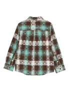 Camicia per bambino Scotch & Soda Kids verde con motivo a quadri 180634 300 SCOTCH&SODA KIDS 