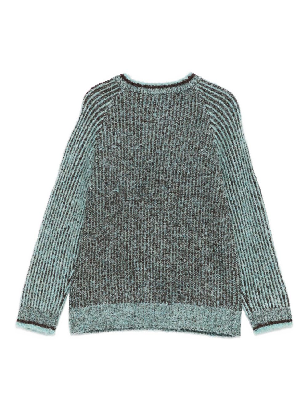 Maglione per bambina Scotch & Soda Kids verde con toppa con logo 180699 300 SCOTCH&SODA KIDS 