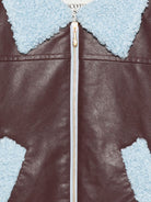 Giubbino per bambina Scotch & Soda Kids marrone con chiusura con cerniera 180723 201 SCOTCH&SODA KIDS 