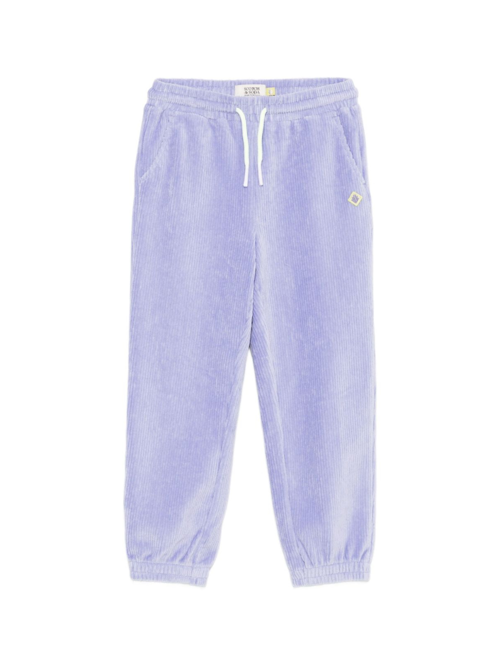Pantaloni sportivi per bambina Scotch & Soda Kids viola con coulisse in vita 180730 500 SCOTCH&SODA KIDS 