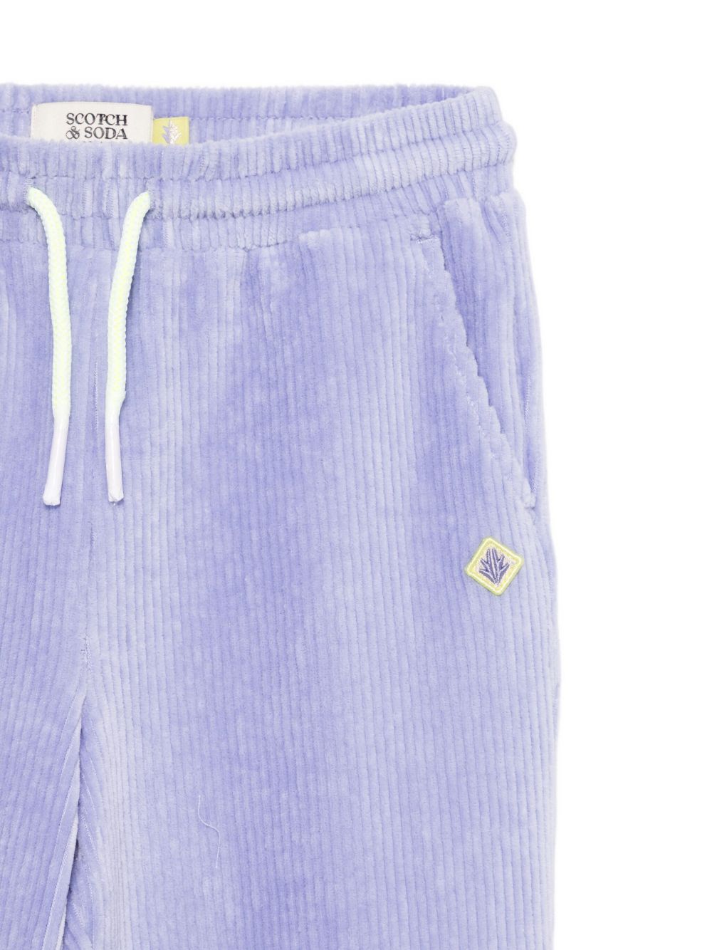 Pantaloni sportivi per bambina Scotch & Soda Kids viola con coulisse in vita 180730 500 SCOTCH&SODA KIDS 
