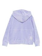 Felpa per bambina Scotch & Soda Kids viola con chiusura frontale con zip 180766 500 SCOTCH&SODA KIDS 