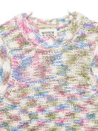 Gilet per bambina Scotch & Soda Kids multicolore a girocollo 180824 260 SCOTCH&SODA KIDS 