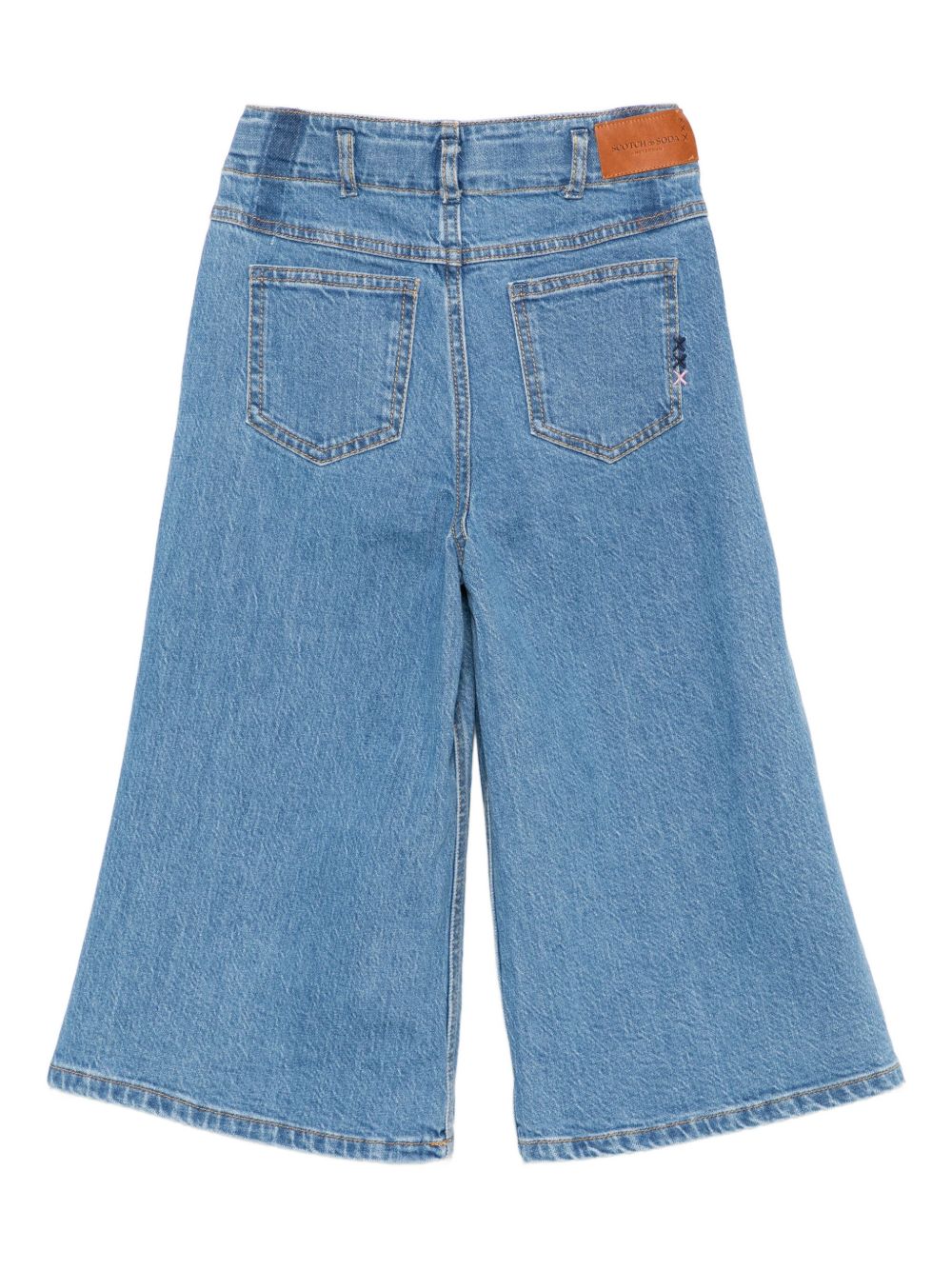 Jeans per bambina Scotch & Soda Kids denim con tasche posteriori applicate 181752 410 SCOTCH&SODA KIDS 