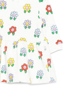 Abito per neonata Stella McCartney Kids bianco a fiori TX1040 Z3208 101MC STELLA McCARTNEY KIDS 