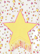Abito per bambina Stella McCartney Kids bianco con stampa stelle e frange TX1B60 Z3092 103MC STELLA McCARTNEY KIDS 