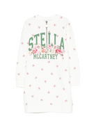 Abito per bambina Stella McCartney Kids bianco con stampa fiori TX1C90 Z3099 103MC STELLA McCARTNEY KIDS 