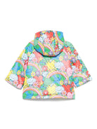 Impermeabile per neonata Stella McCartney Kids multicolore con stampa grafica TX2007 Z3227 999MC STELLA McCARTNEY KIDS 